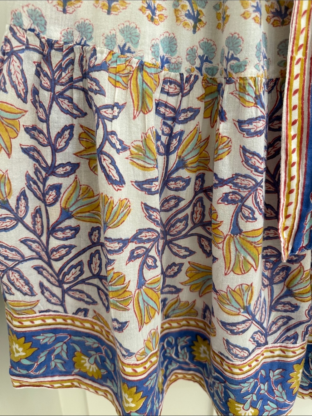 Oliphant Ruffle Collar Button Dress S - Picture 5 of 7